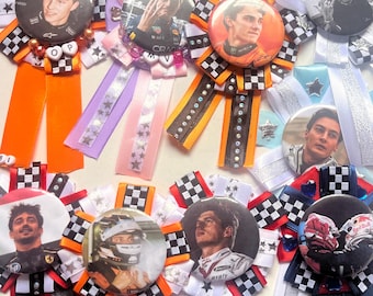 Custom Rosette Badge Display Bag Decoration