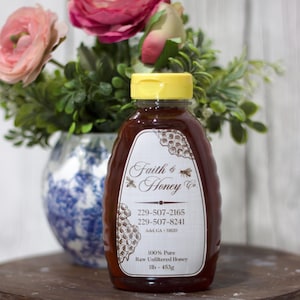 Southern Gallberry Honey | Raw | 16 Oz | Ga Grown