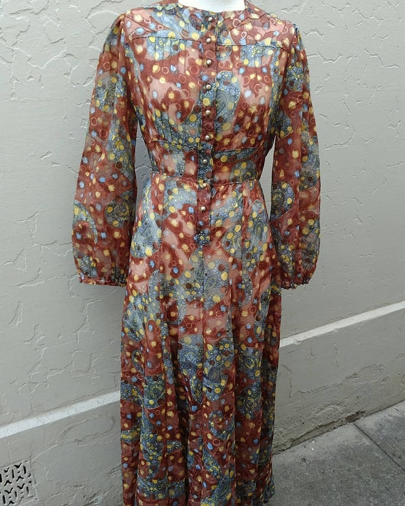 1960's Maxi Dress