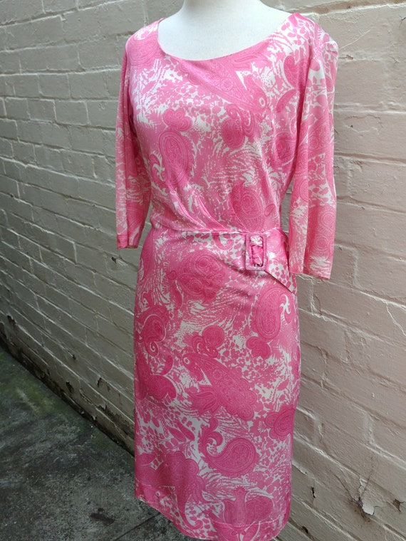 1960's wiggle dress