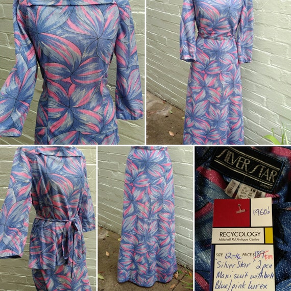1960's Maxi skirt suit