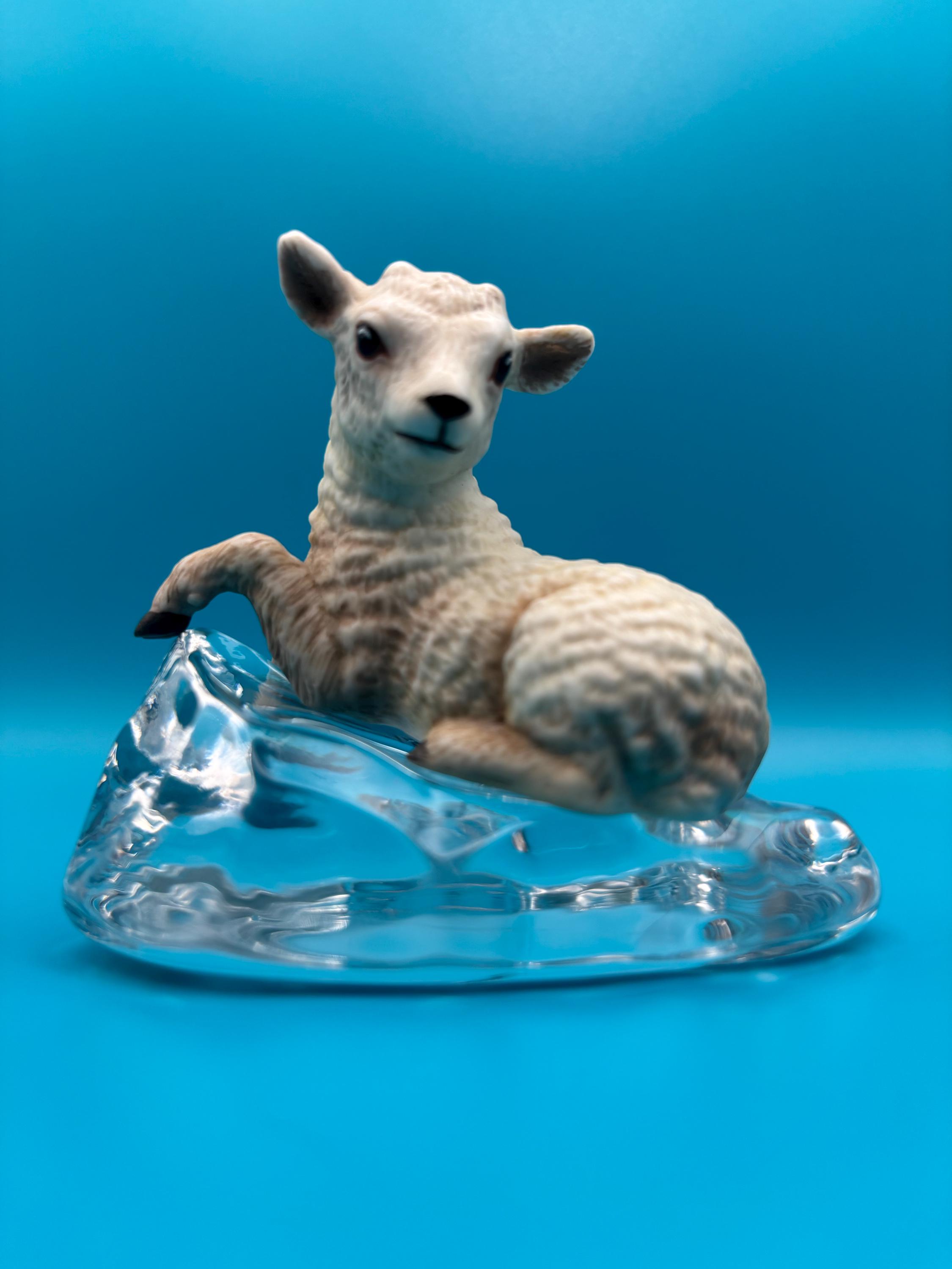 Porcelain Lamb Doll - Etsy UK