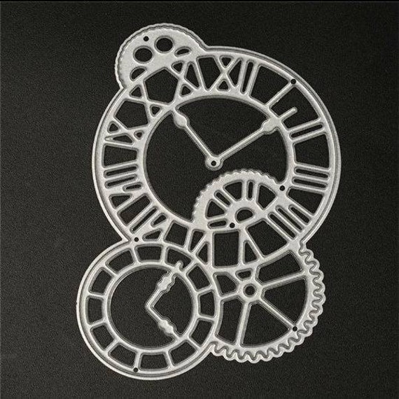 Clocks Metal Cutting Die Cutting Dies Die Cuts Clocks | Etsy