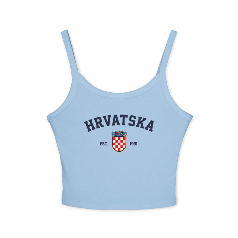 Kroatien Shirt für Frauen, Kroatien Fußball Tank Top, Kroatien Top, Frauen Top Kroatische Flagge Bild 10
