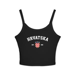 Kroatien Shirt für Frauen, Kroatien Fußball Tank Top, Kroatien Top, Frauen Top Kroatische Flagge Bild 9