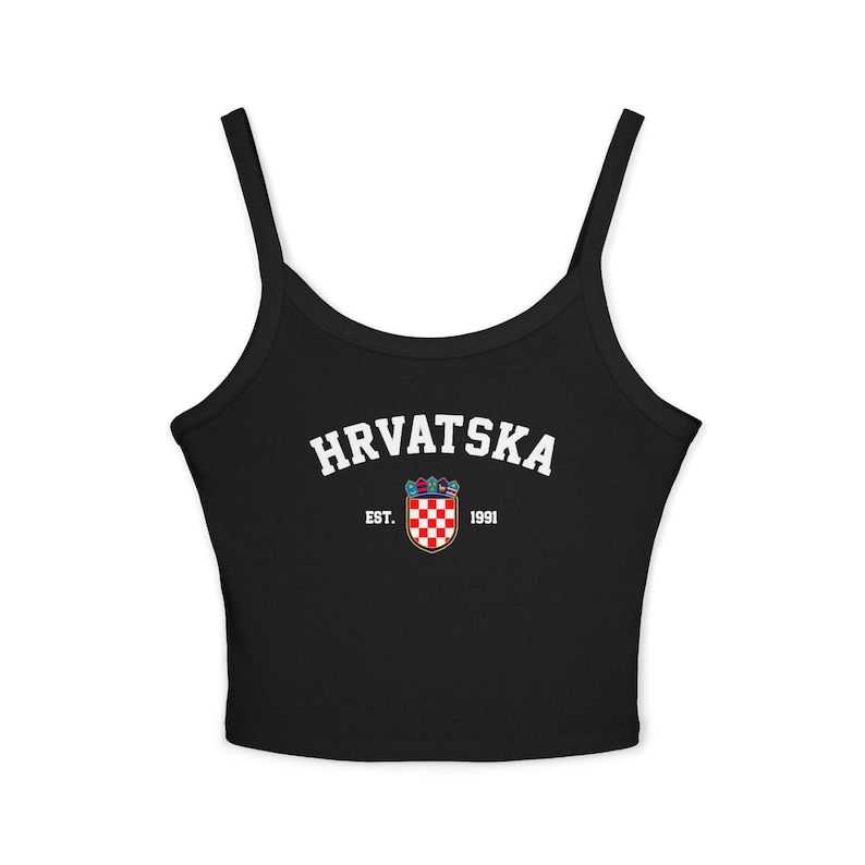 Kroatien Shirt für Frauen, Kroatien Fußball Tank Top, Kroatien Top, Frauen Top Kroatische Flagge Bild 9