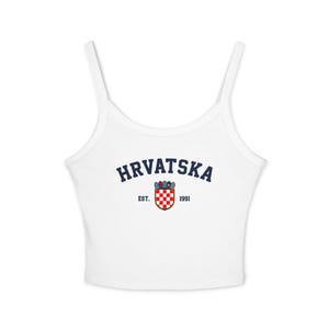 Kroatien Shirt für Frauen, Kroatien Fußball Tank Top, Kroatien Top, Frauen Top Kroatische Flagge Bild 8