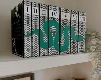 Custom Rebound HP Book Set - Death Eater Inspired