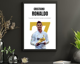 Cristiano Ronaldo Motivational Poster