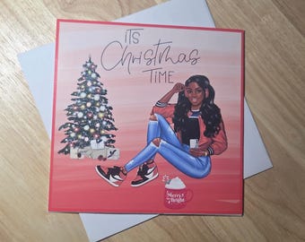 Es Navidad (Mujer negra)