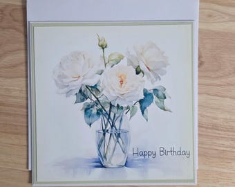 Flores de feliz cumpleaños