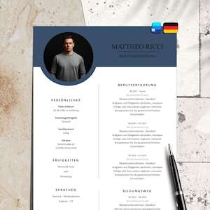 CV & Sollicitatiesjabloon Word – Complete set van CV, sollicitatiebrief en sollicitatiepagina