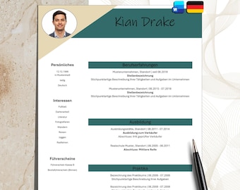 Professional Word application template – CV, cover letter & cover page