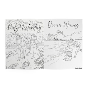 Ghibli Coloring Book Notebook | Ghibli Themed image 8