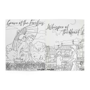 Ghibli Coloring Book Notebook | Ghibli Themed image 7