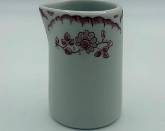 Shenango China 1950s Chardon Rose Individual Restaurant Ware Creamer