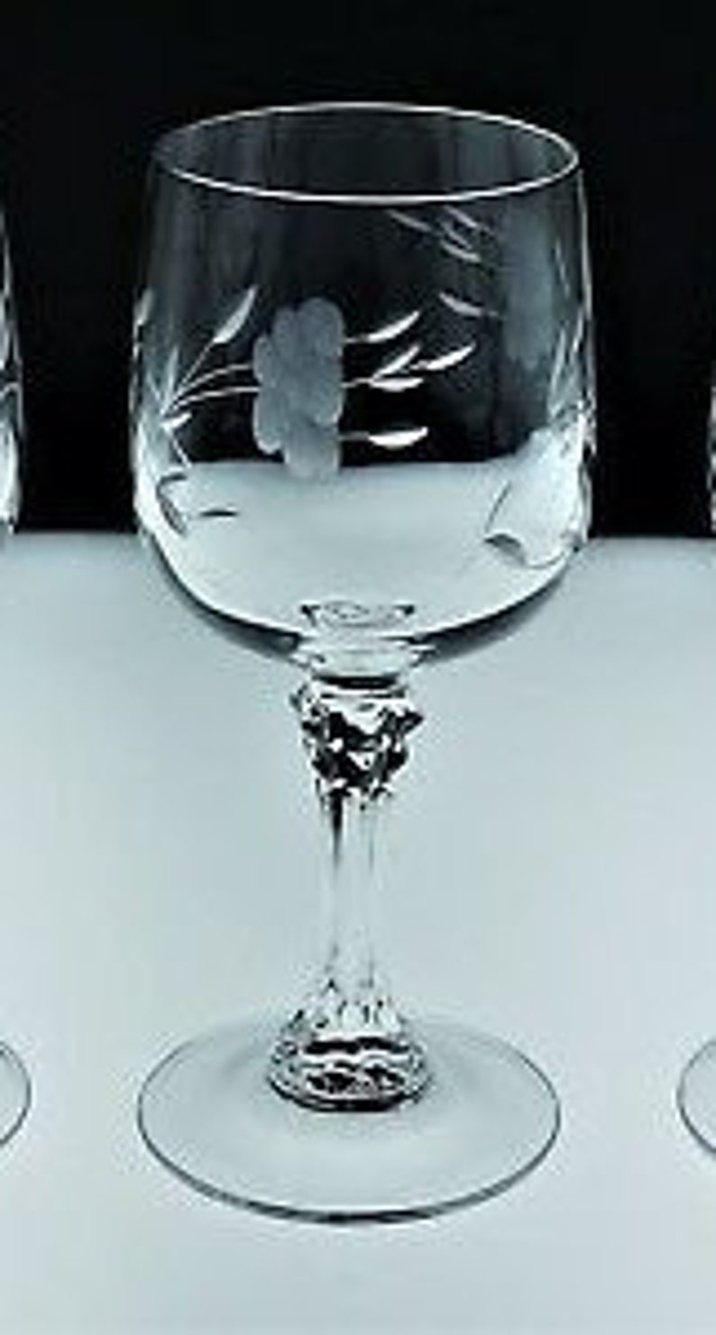 Princess House Crystal Water Glass Heritage Bordeaux Etsy