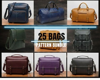 25 Taschen-Musterpaket: Die Ultimative Leathercraft Kollektion