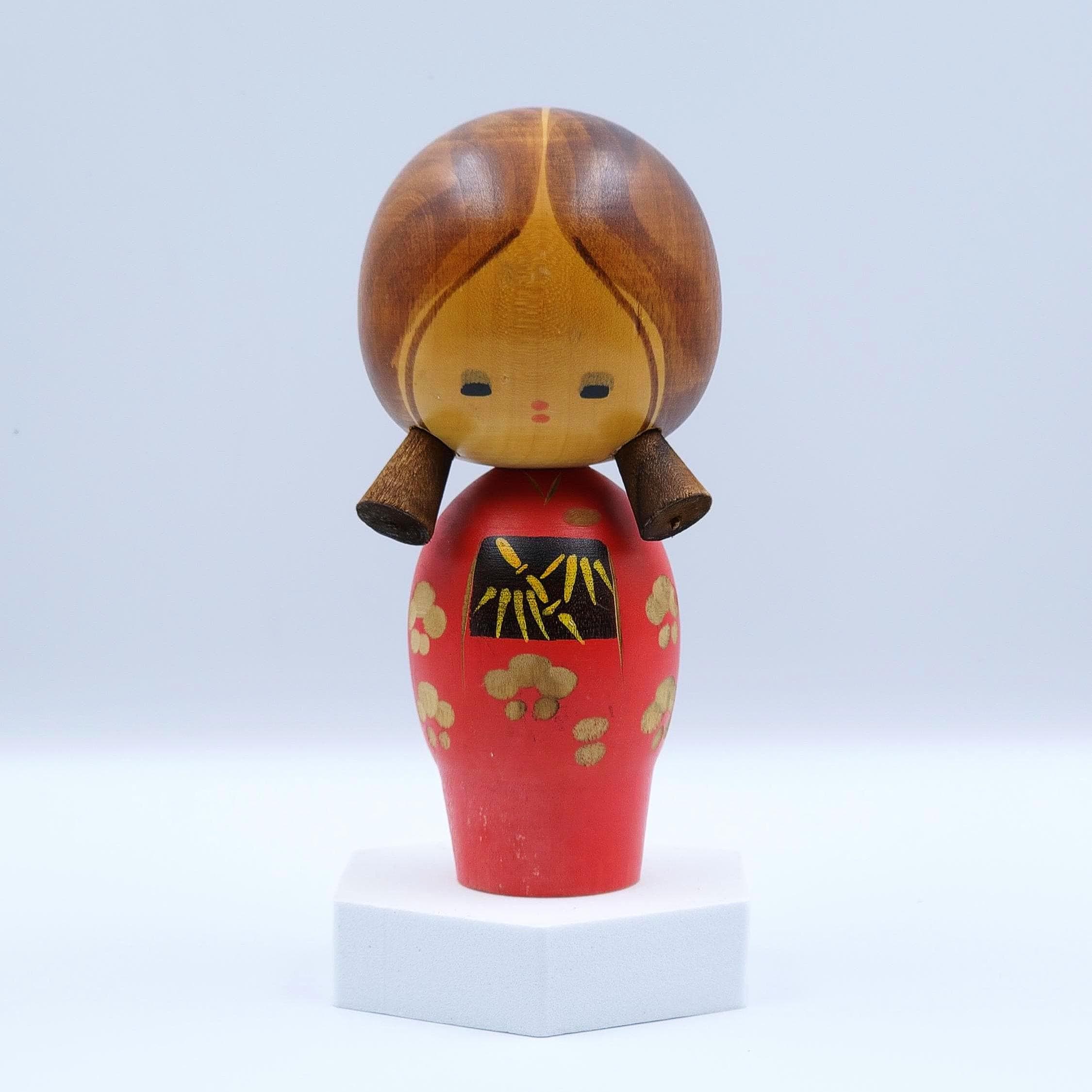 Vintage kokeshi doll - Etsy 日本