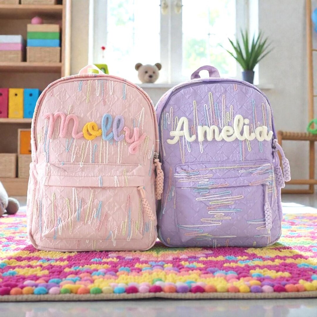 Personalized Toddler Backpack • Custom Children's School Bag - Etsy