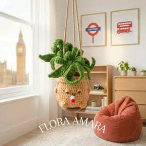 Crochet Marijuana Plant Hanging, Weed Pot Decor, Handmade Cannabis Decorations, Cute Car Accessories, 420, Car Ornament