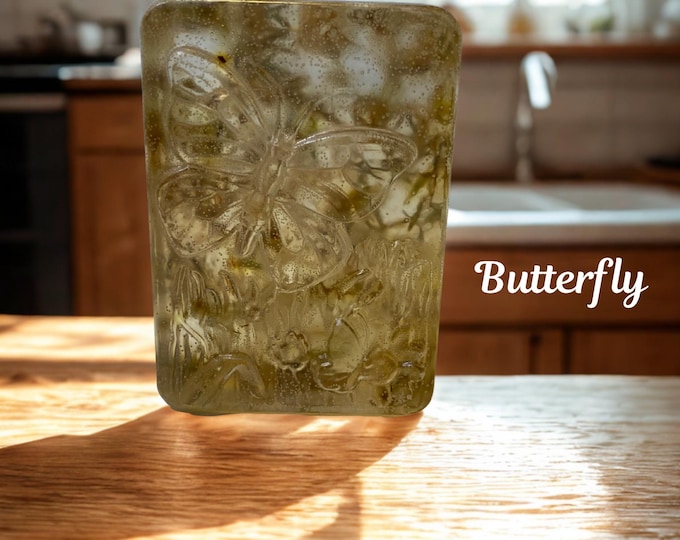 Wildflowers & Whimsy Peppermint Glycerin Soap