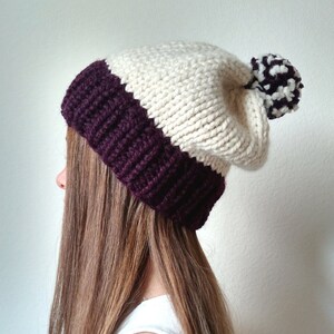 The SITKA Knit ski slouchy hat with Pom Pom More colors available image 1