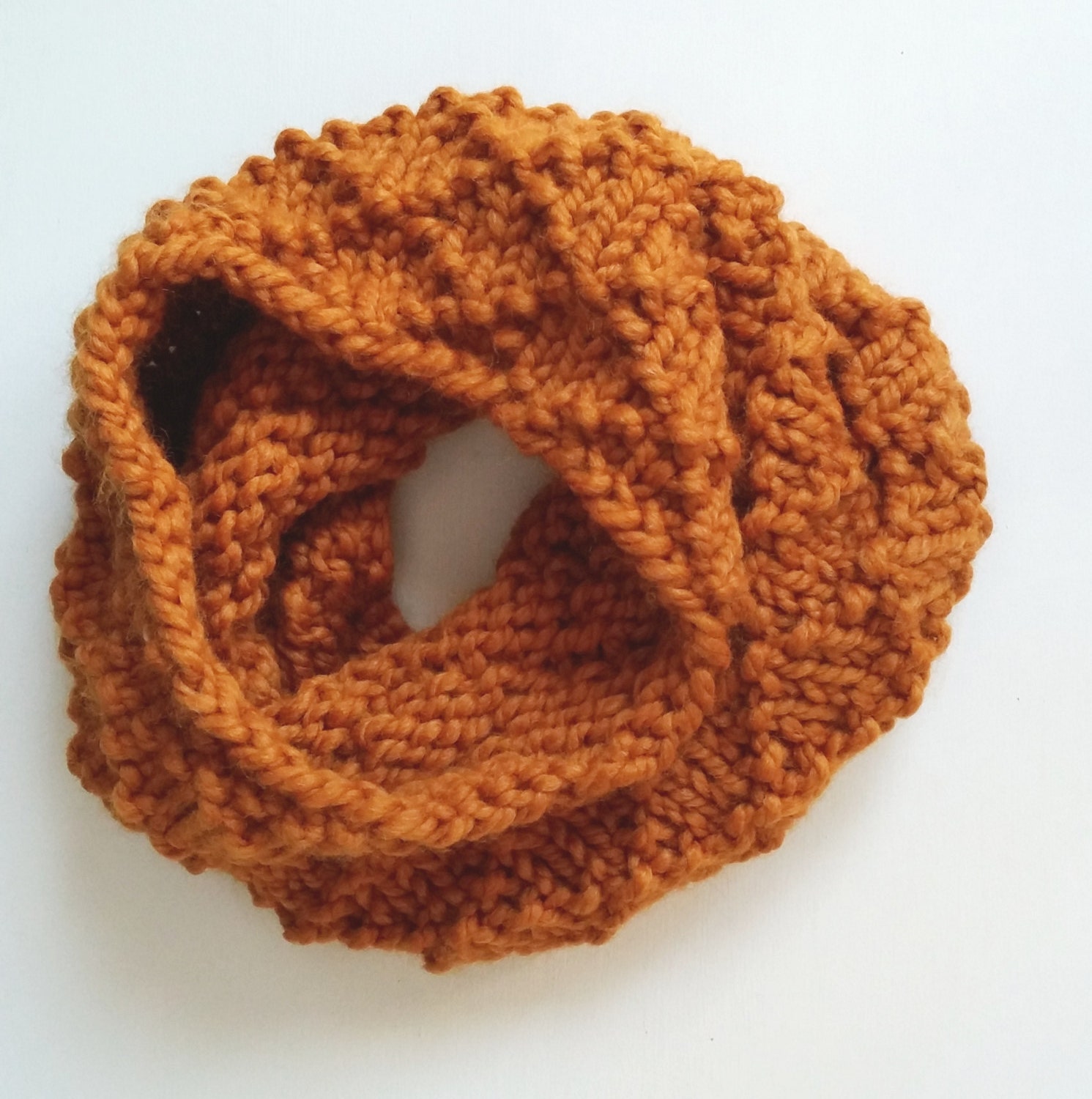 Knit Chunky Cowl Snood THE TAHOMA More Colors Available - Etsy