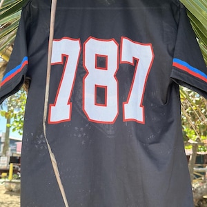 Puerto Rico 787 Football Jersey Unisex Crop and Boxy Fit Limited Edition Bild 7