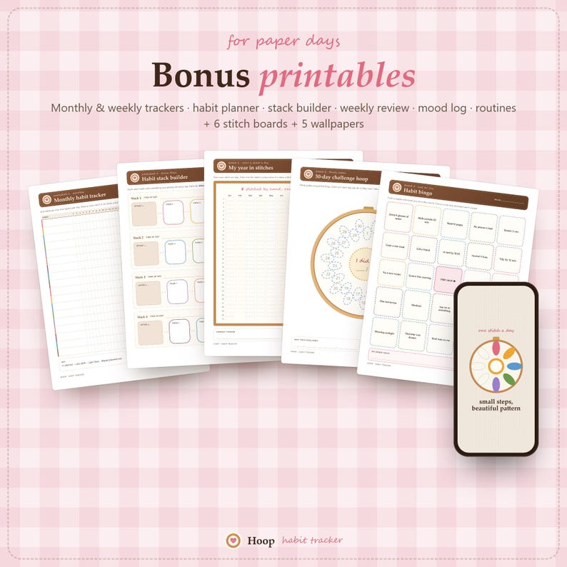 Habit Tracker App, Daily Routine & Streak Planner, Digital Goal Journal image 17