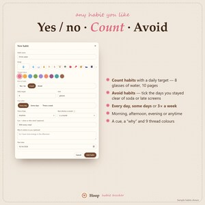 Habit Tracker App, Daily Routine & Streak Planner, Digital Goal Journal image 4