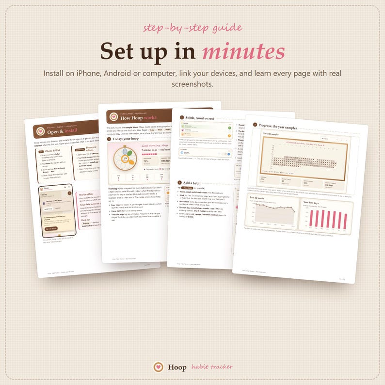 Habit Tracker App, Daily Routine & Streak Planner, Digital Goal Journal image 16