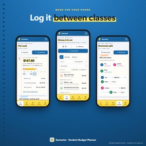 Student Budget Planner App, College Semester Money Tracker (Digital Download) 画像 12