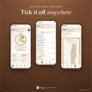 Habit Tracker App, Daily Routine & Streak Planner, Digital Goal Journal image 12