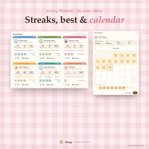 Habit Tracker App, Daily Routine & Streak Planner, Digital Goal Journal image 9
