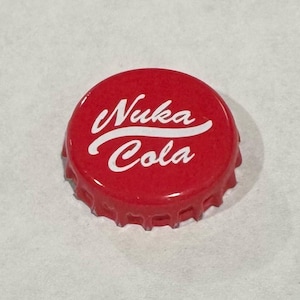 Kapsle do butelek Nuka Cola - Fallout - zestaw 10 sztuk