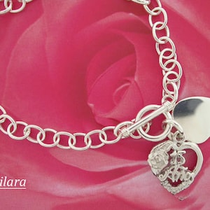 Quinceanera Bracelet 15 Anos Charm Jewelry