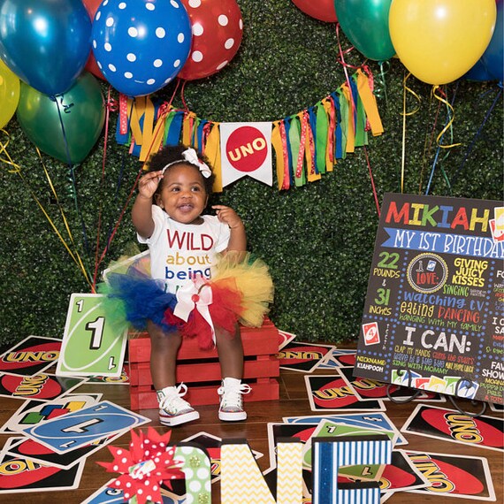 Uno Birthday Banner, Boy 1st Birthday Banner, Uno 1st Birthday Banner, First Birthday Banner, Photo prop, 1st cake smash, uno 1st Il_570xn