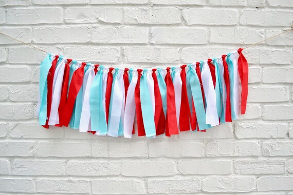 Dr Suess Birthday banner, birthday banner, Cat in the Hat Banner, Birthday Banner, Cat in the Hat Cake smash Il_570xn