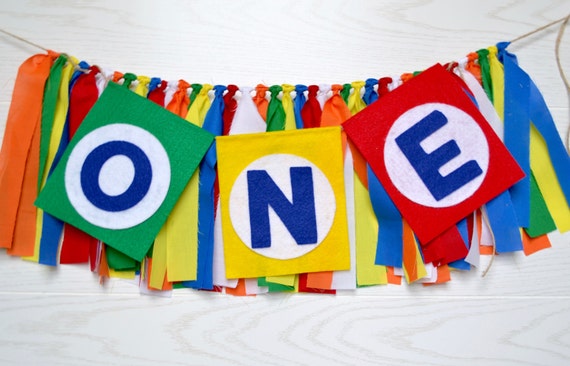 Boy Birthday Banner Boy 1st Birthday Banner Boy First Etsy