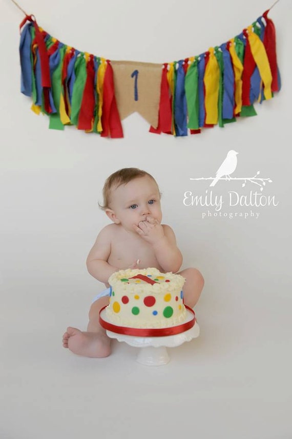 Boy First Birthday Banner, Boy 1st Birthday Banner, Boy 1st Birthday Cake Smash Il_570xn