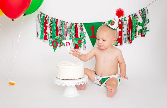 Very Hungry Caterpillar Birthday Banner, girl birthday banner, first birthday banner, very hungry caterpillar birthday party, 1st cake smash Il_570xn