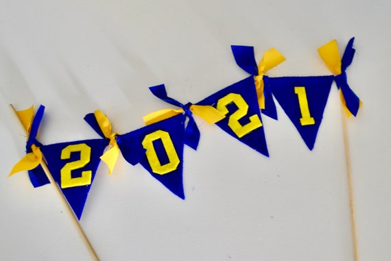 Graduation cake topper, 2021 cake topper, 2021 decor, Graduation party decor, 2021 bunting, class of 2021 cake topper, 2021 photo prop Il_570xn