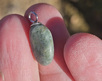 Small Green Stone Pendant