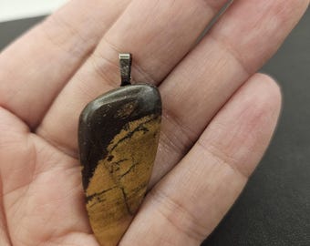 Andromeda Jasper Cabochon Pendant