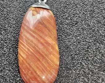 Red & Yellow Jasper Pendant