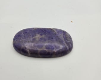 Large Purple Jadite Cabochon