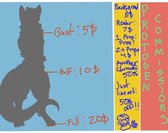 Protogen Art Commissions