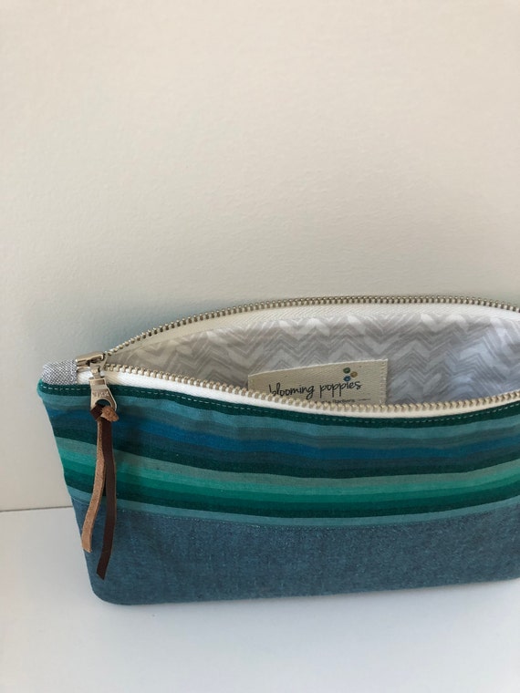 monogrammed leather tote