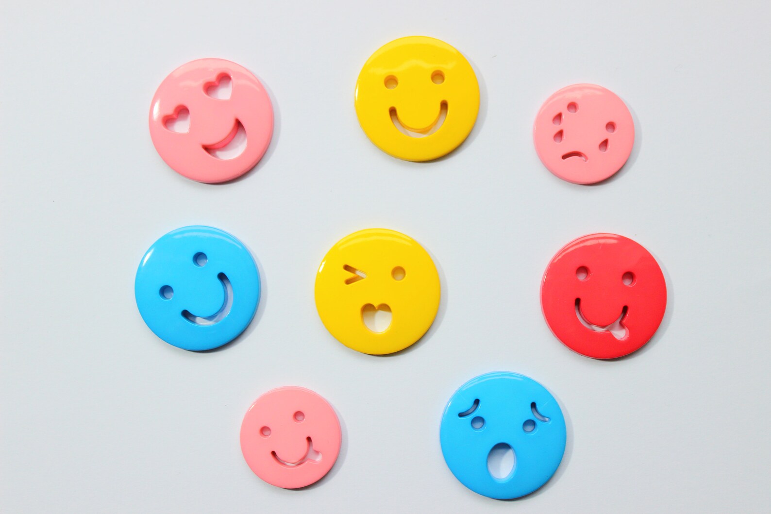 Smiley Face Buttons Emoji Buttons Emoticon Buttons 25x Etsy UK